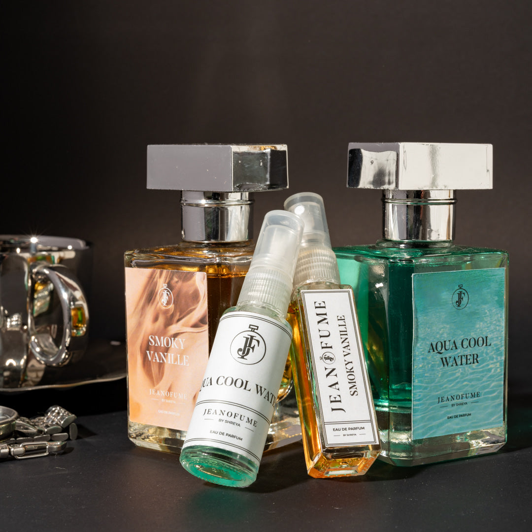 Box for Him – Aqua Cool Water & Smoky Vanille | 2 x 8ml Pocket Perfume Set